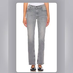 Mother Jeans - Skimp Mid Rise Jeans, Size 25, Color “Barely There” Gray